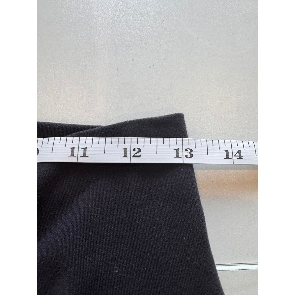 Alo Moto Leggings Women S Black Stretch Moto Ribbed Panels Athleisure Minimalist - Picture 7 of 12